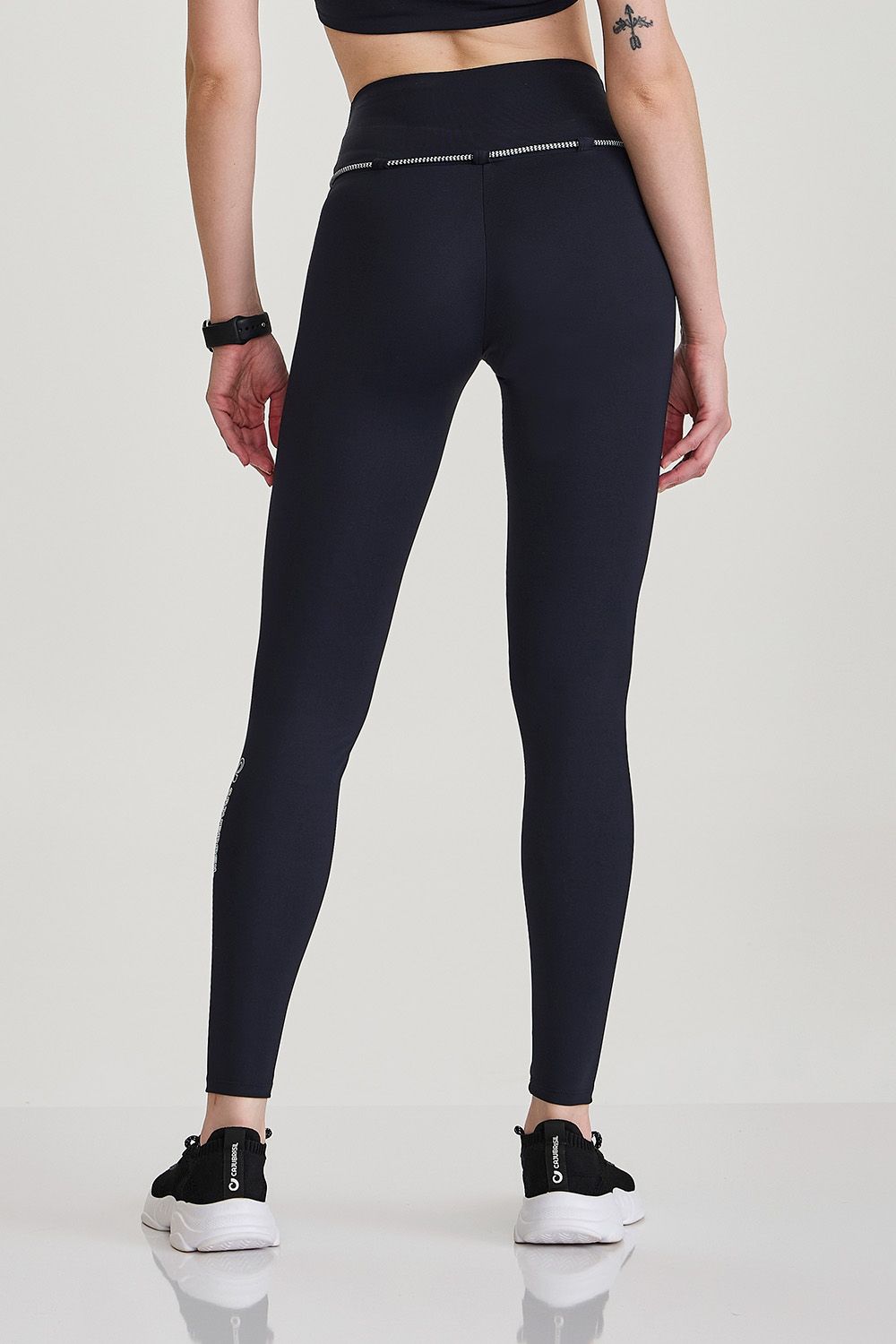Legging Com Cadarço Preto Caju Brasil