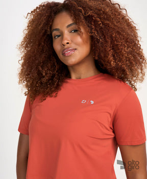 T-shirt Tulipa Tn AG Laranja Queimado Alto Giro