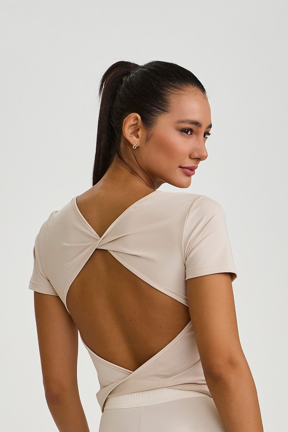 Blusa Uv Dry Costas Respiravel Off White Caju Brasil
