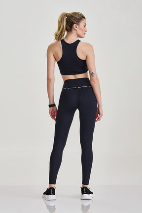Legging Com Cadarço Preto Caju Brasil