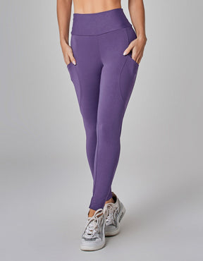 Legging Fuso com Bolso Focus Roxo Vestem