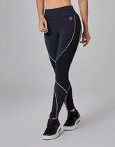 Legging Fusô com Recortes Link Preto Vestem