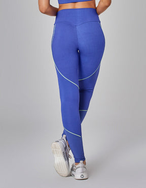 Legging Fusô com Recortes Link Roxo Vestem