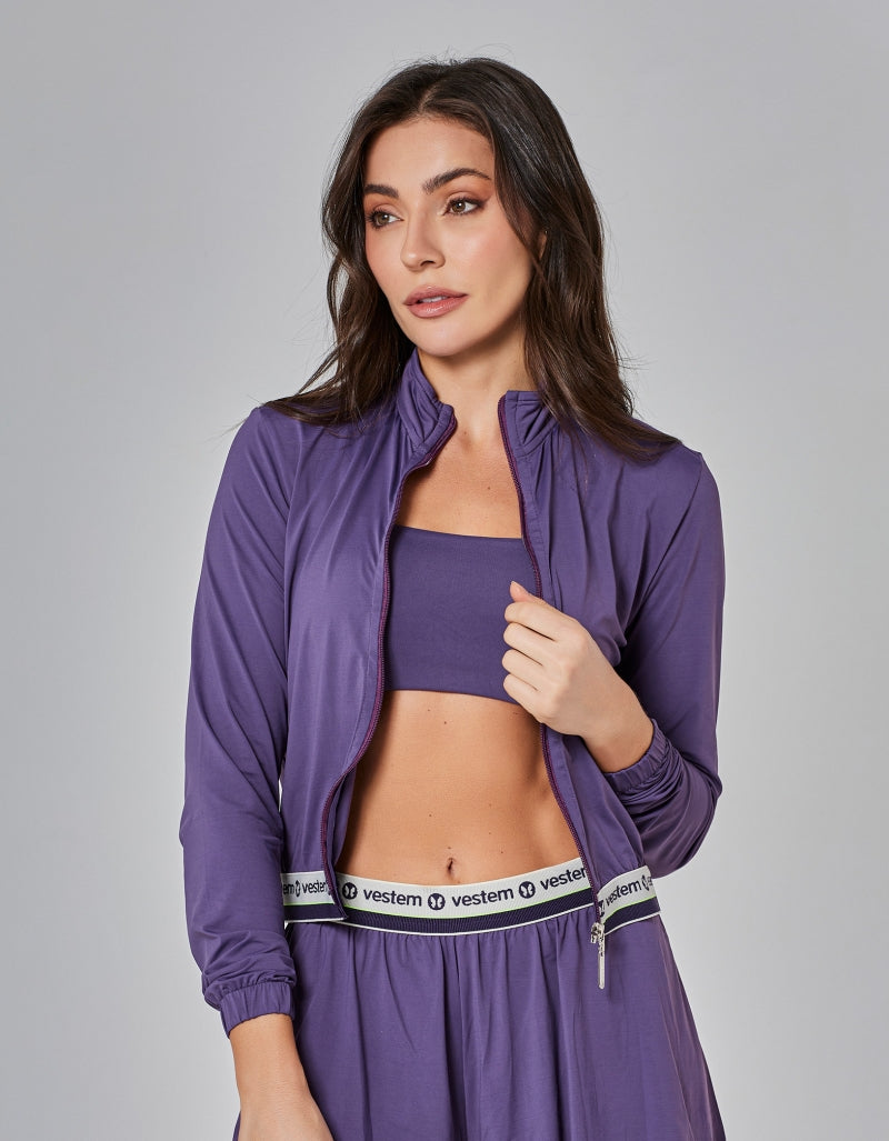 Jaqueta Push Ups Roxo Vestem