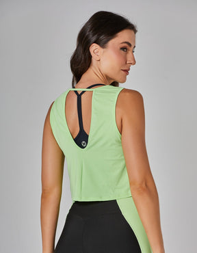 Regata Dry Fit Connect Verde Menta Vestem