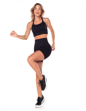 Shorts Seamless Gal Preto Vestem