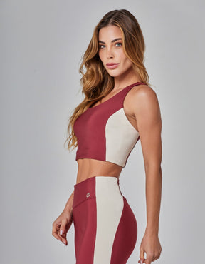 Top Média Sustentação Connect Vermelho Vestem