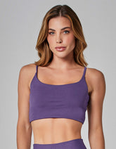 Top Média Sustentação Focus Roxo Vestem