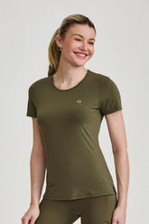 Blusa Uv Com Abertura Na Barra Verde Caju Brasil